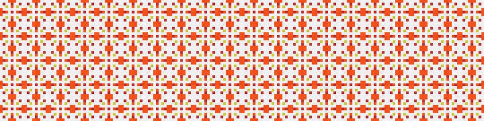 Abstract Cross Pattern Dots Logo generative computational art illustration