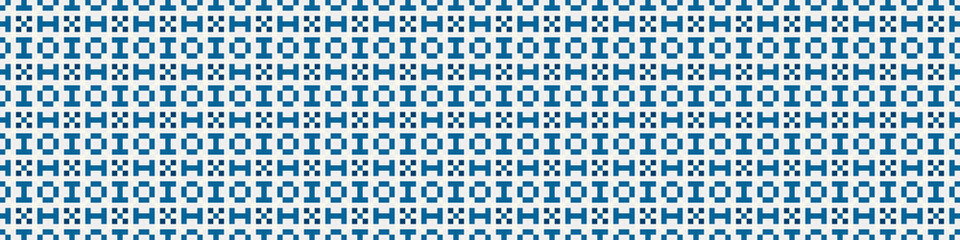 Abstract Cross Pattern Dots Logo generative computational art illustration