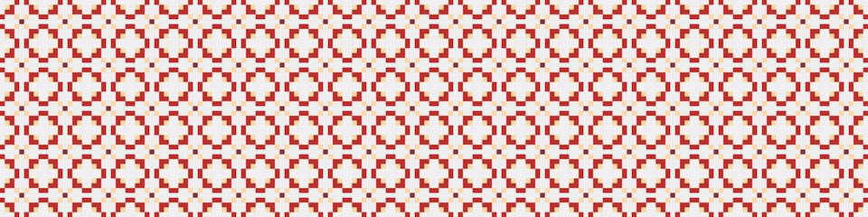 Abstract Cross Pattern Dots Logo generative computational art illustration