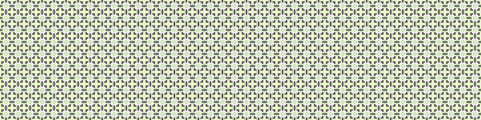 Fototapeta premium Abstract Cross Pattern Dots Logo generative computational art illustration