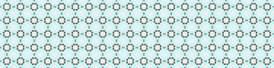 Abstract Cross Pattern Dots Logo generative computational art illustration