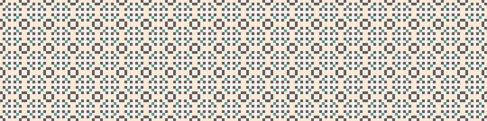 Abstract Cross Pattern Dots Logo generative computational art illustration