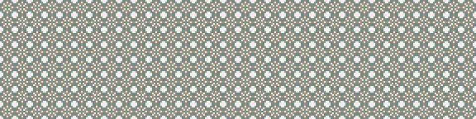 Abstract Cross Pattern Dots Logo generative computational art illustration