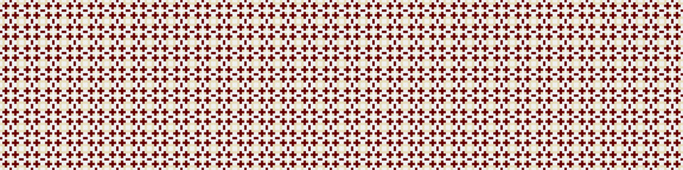 Abstract Cross Pattern Dots Logo generative computational art illustration