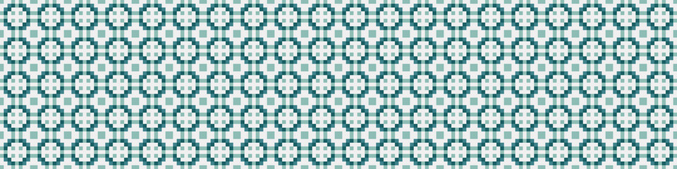 Abstract Cross Pattern Dots Logo generative computational art illustration