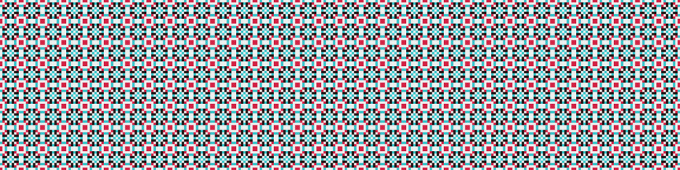 Abstract Cross Pattern Dots Logo generative computational art illustration