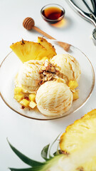 pineapple ice cream 