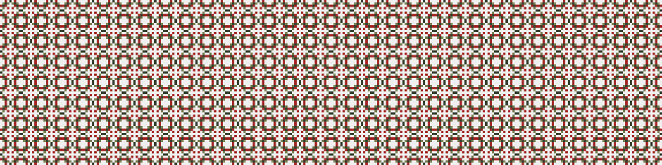 Obraz premium Abstract Cross Pattern Dots Logo generative computational art illustration