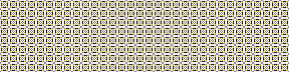 Fototapeta premium Abstract Cross Pattern Dots Logo generative computational art illustration