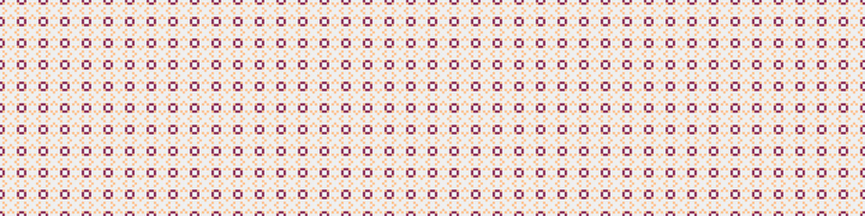 Naklejka premium Abstract Cross Pattern Dots Logo generative computational art illustration