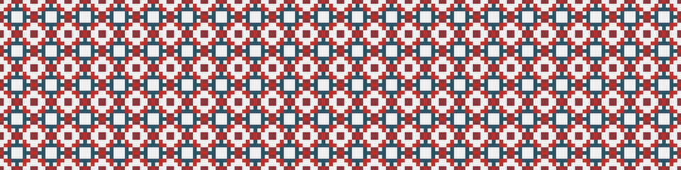 Abstract Cross Pattern Dots Logo generative computational art illustration