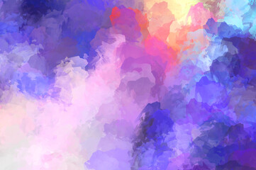 Obraz premium Artistic vibrant and colorful wallpaper.Brushed Painted Abstract Background. Brush stroked painting.