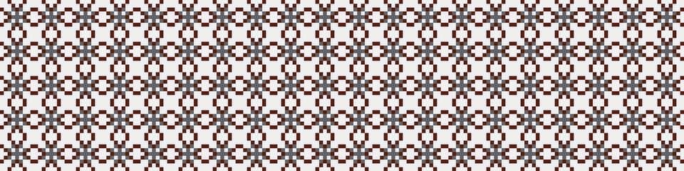 Abstract Cross Pattern Dots Logo generative computational art illustration