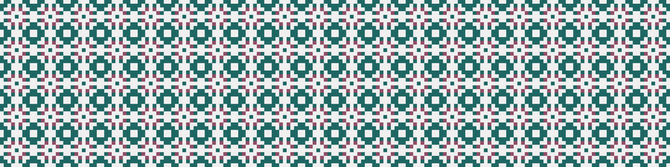 Abstract Cross Pattern Dots Logo generative computational art illustration