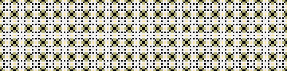 Abstract Cross Pattern Dots Logo generative computational art illustration