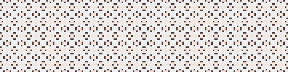 Fototapeta premium Abstract Cross Pattern Dots Logo generative computational art illustration