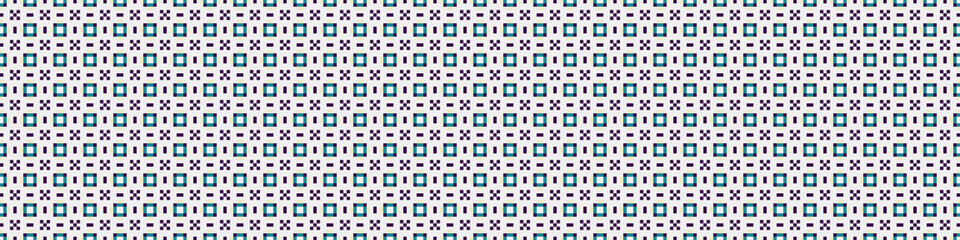 Abstract Cross Pattern Dots Logo generative computational art illustration