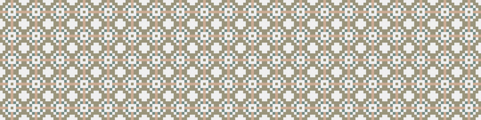 Abstract Cross Pattern Dots Logo generative computational art illustration