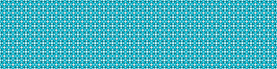 Abstract Cross Pattern Dots Logo generative computational art illustration