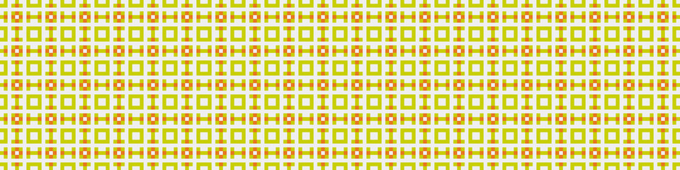 Abstract Cross Pattern Dots Logo generative computational art illustration