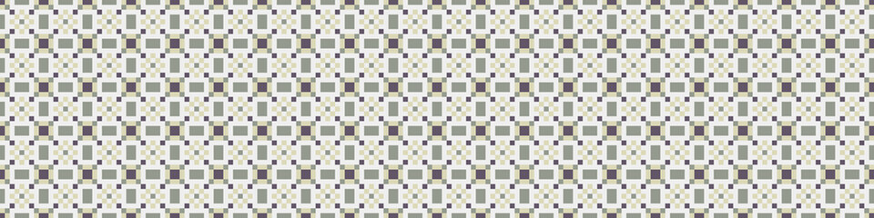 Fototapeta premium Abstract Cross Pattern Dots Logo generative computational art illustration