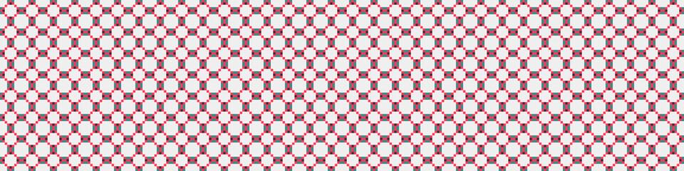 Abstract Cross Pattern Dots Logo generative computational art illustration