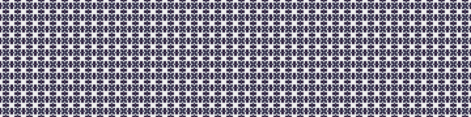 Abstract Cross Pattern Dots Logo generative computational art illustration