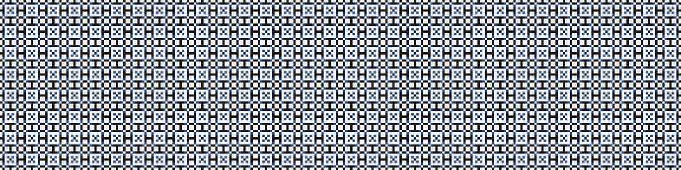 Abstract Cross Pattern Dots Logo generative computational art illustration