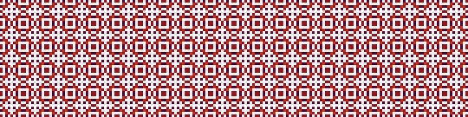 Abstract Cross Pattern Dots Logo generative computational art illustration