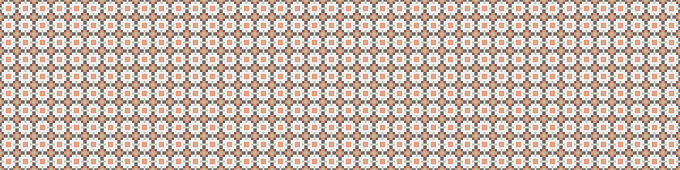 Fototapeta premium Abstract Cross Pattern Dots Logo generative computational art illustration