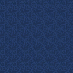 Christmas, winter seamless plant pattern, blue