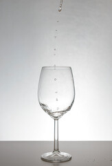 bicchiere di acqua fresca 