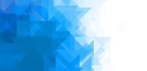 Fototapeta premium Overlapping design with triangles background. Abstract geometric wallpaper. Geometrical colorful triangular shapes.