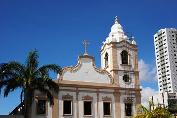 Fototapeta na wymiar Igreja da Santa Cruz, Recife-PE