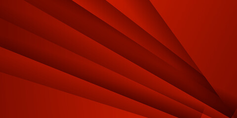 Dark red abstract background with triangles and 3D overlap lines