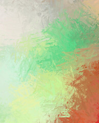 Brushed Painted Abstract Background. Brush stroked painting. Artistic vibrant and colorful wallpaper..