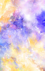 Brushed Painted Abstract Background. Brush stroked painting. Artistic vibrant and colorful wallpaper..