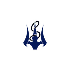 Letter S Logo Design isolated on white background
