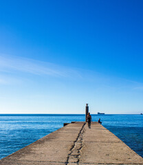 pier on the beach