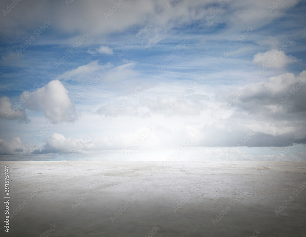 Poster floor and sky