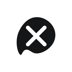 Fototapeta premium Icon vector graphic of cross, good for template