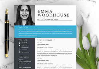 Resume Layout for Designers