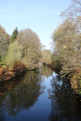 Herbst am Fluss Wupper
