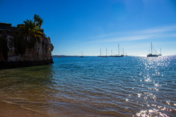 boats in the bay