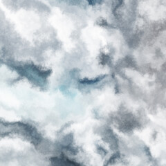 Watercolor painted background. Abstract Illustration wallpaper. Brush stroked painting. 2D Illustration.