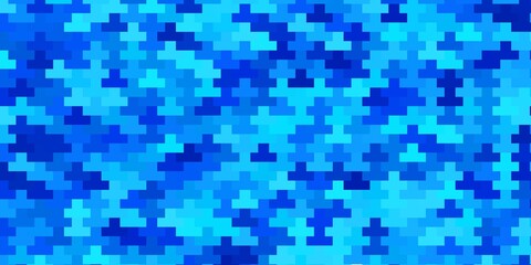 Light BLUE vector template in rectangles.