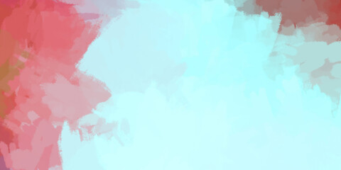 Obraz premium Painted artistic creation. Brushed vibrant wallpaper. Unique and creative illustration. Abstract background of colorful brush strokes.