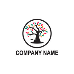 tree logo vector 