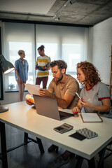 Fototapeta premium It's going to be one productive work day