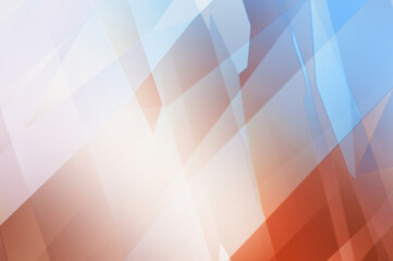 Obraz premium Abstract background. Striped colorful textured geometric wallpaper. Intersecting diagonal shapes pattern graphic. Vibrant design.